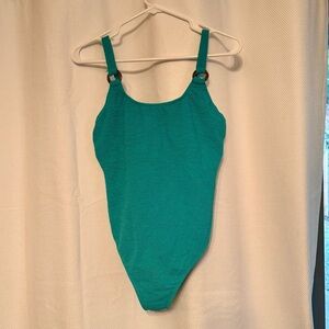 NWT Women’s Teal One-Piece Swimsuit size medium
